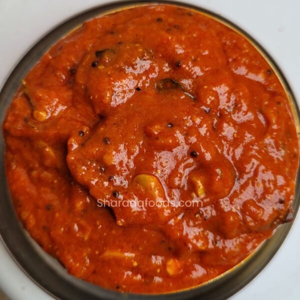 Tomato Pickle / Tamata Pachadi - Sharada Foods
